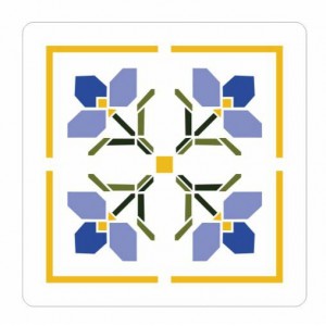 Трафарет Event Design "Квилт" КВ-03, 15х15 см